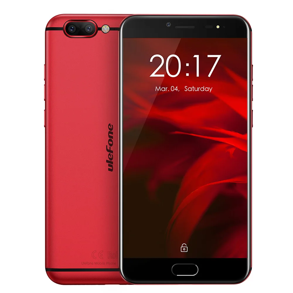 Ulefone Gemini Pro 5,5 дюймов FHD мобильный телефон Android 7,1 MTK6797 Deca Core 4 Гб ram 64 Гб rom сканер отпечатков пальцев 4G смартфон