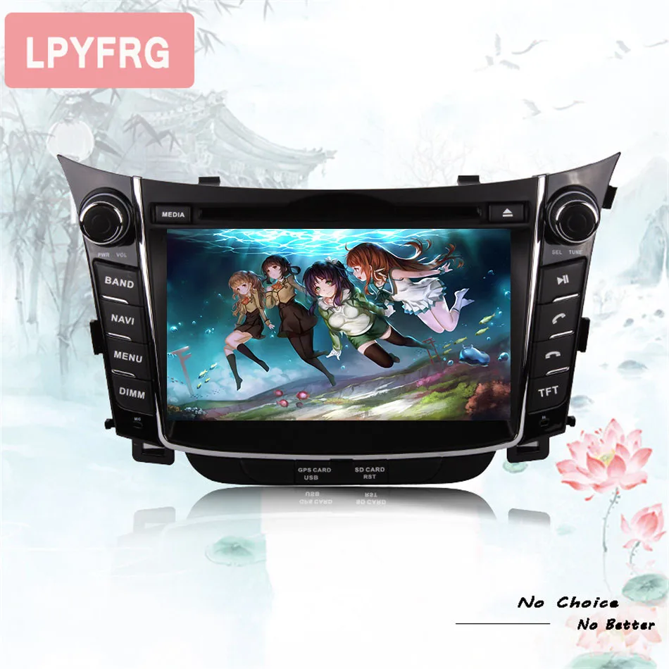 Flash Deal still cool Car video dvd player gps Navigation monitor audio stereo a/v entertainment system For Hyundai I30 2011+ android 9.0 3