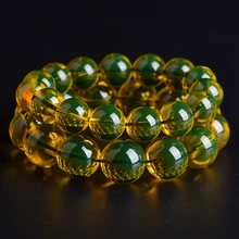 Lanpo bracelets natural beeswax beads amber beads single ring bracelet men and women jiuduo natural colorful amber beeswax bracelet hand with women identification design factory direct special package mail