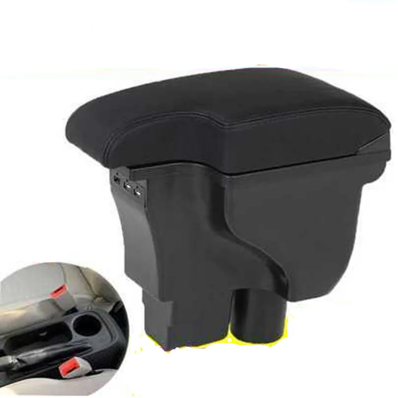 

For Chevrolet Sail 3 Armrest Central Store Content Storage Box 2015-2018
