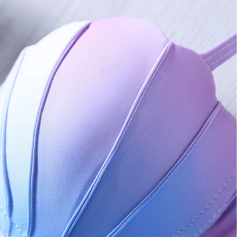 New Bandage Bikinis Mermaid Shell Bikini Top Bandeau Swimwear Push Up Swimsuit Bathing Suit Brazilian Bottoms Beachwear 6030 New Bandage Bikinis Mermaid Shell Bikini Top Bandeau Swimwear Push Up Swimsuit Bathing Suit Brazilian Bottoms Beachwear 6030
