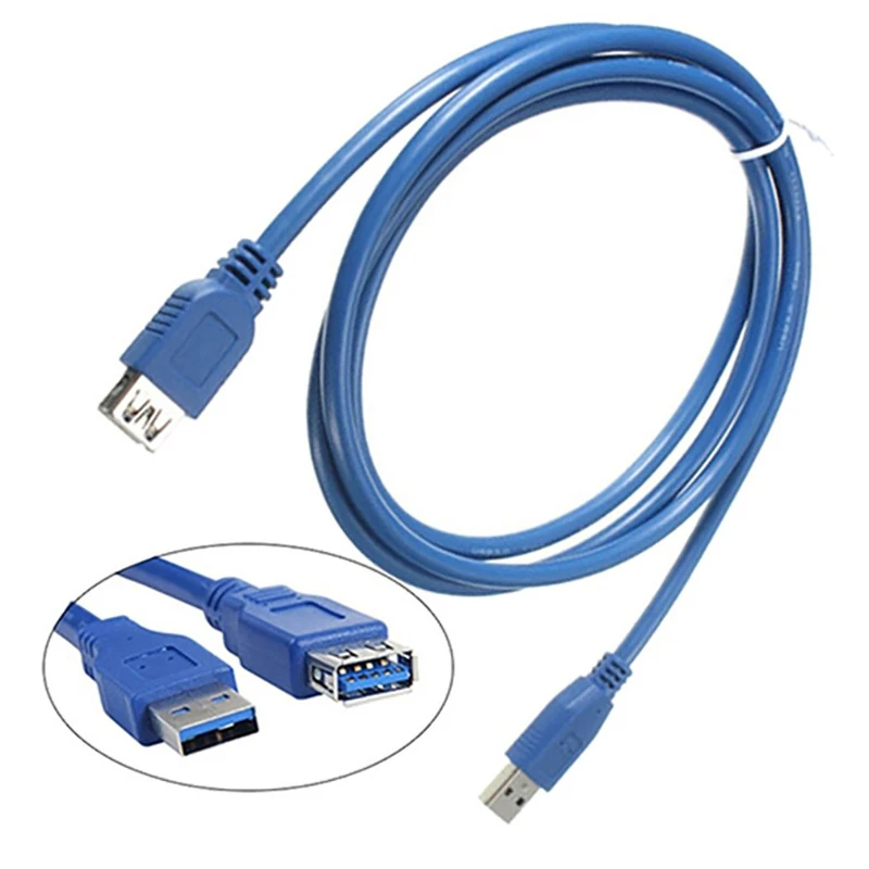 0,3/0,5/1/1,2/1,8/3 м USB 3,0 Удлинительный кабель для мужчин и женщин Удлинительный телефонный кабель для передачи данных удлиненный для ПК телефона USB Удлинительный кабель