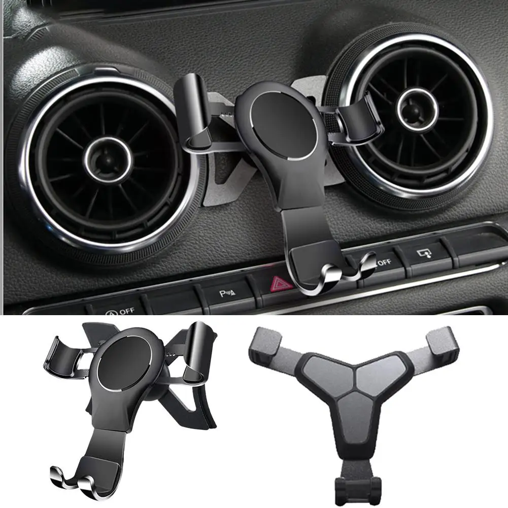 

Car Phone Holder Mount Magnetic Phone Navigation Bracket for Audi A3 S3 Year 2014-2019 Auto Car Phone Holder Bracket Accessories