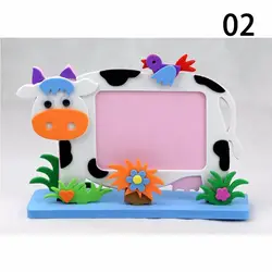 Eva фоторамка игрушка из пенопласта детские наборы «сделай сам» Развивающие игрушки для детей пчела Сова Жираф динозавр слон корова