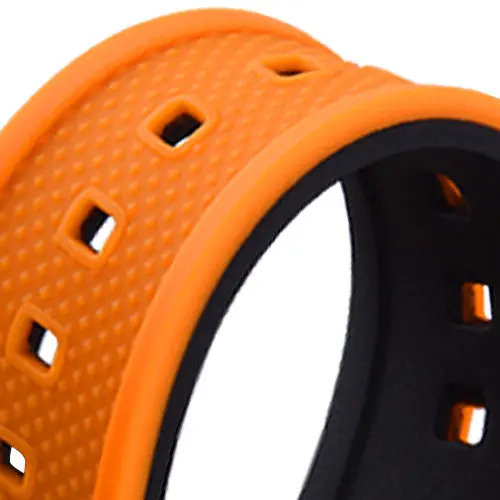 Pumpkin Orange Top Совместимость samsung Шестерни S3 классический/Frontier/Galaxy 46 ремешок для наручных часов mm, Fullmosa 6 цветов мягкий силиконовый ремешок для часов(22 мм - Цвет ремешка: Pumpkin Orange Top