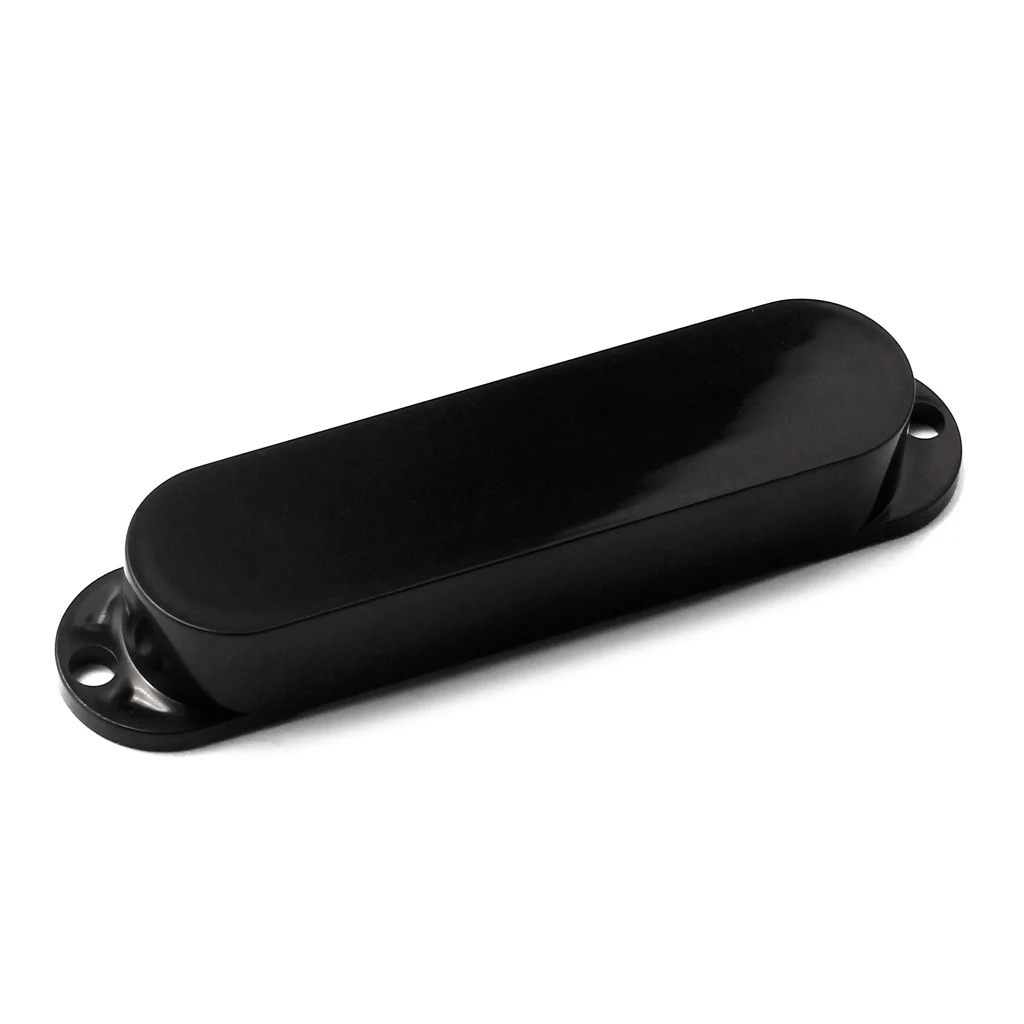 3PCS Black Stratocaster Sealed Closed Single Coil Pickup Cover for ST/SQ Electric Guitar Single Coil Pickup