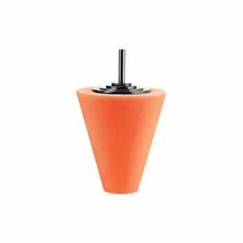 

6mm Buffing Pad Foam Ball Auto Polishing Cone Caring Shaped Polisher Hub