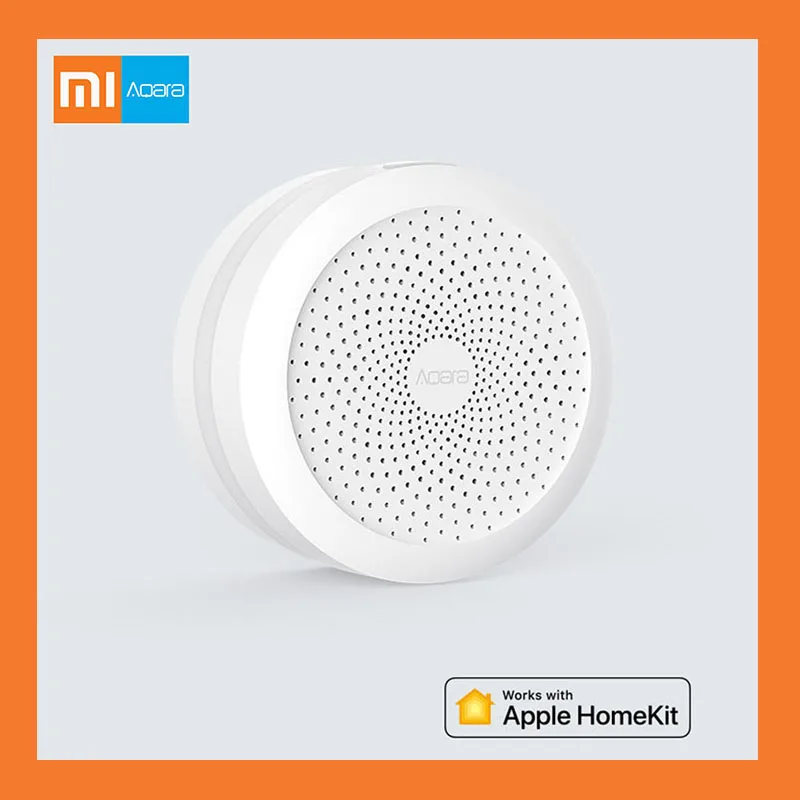 Xiaomi Mijia Aqara Hub Mi Gateway with RGB Led night light Smart work For Apple Homekit New Edition | Электроника
