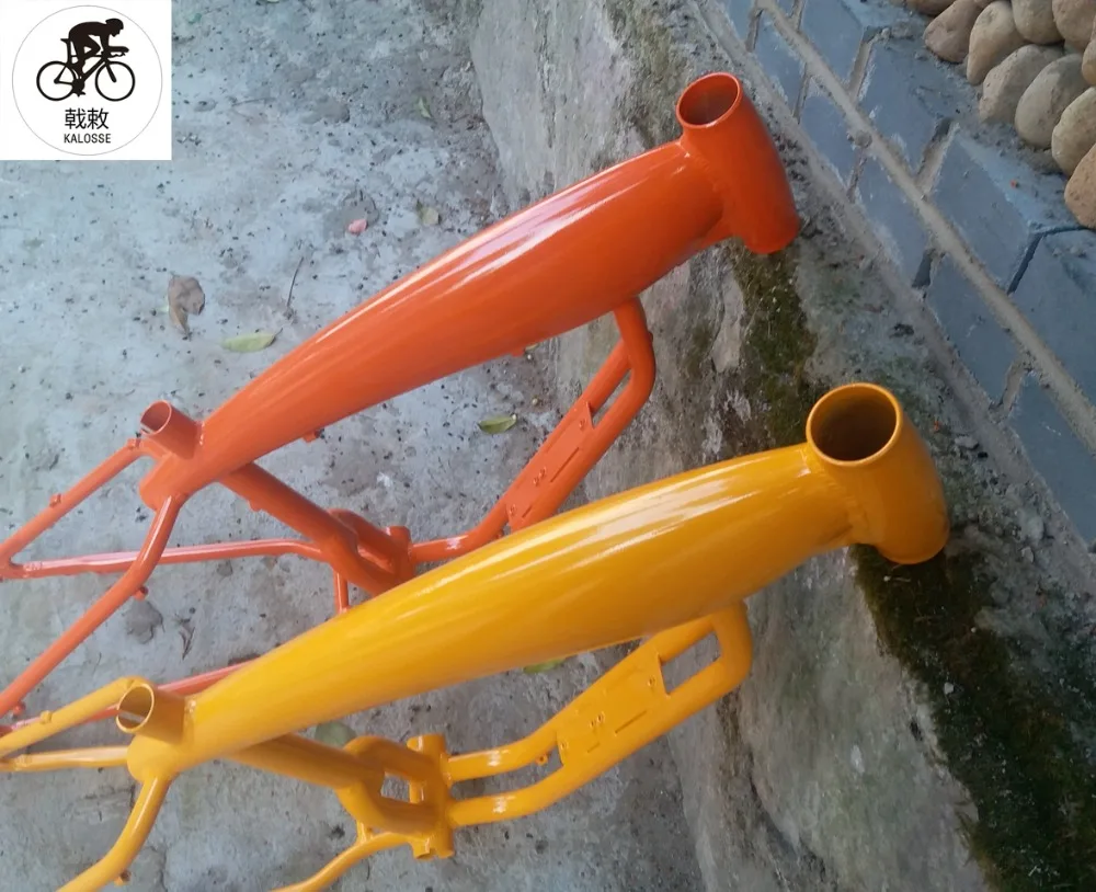Flash Deal Kalosse aluminum alloy  120mm BB size Electric  bike  frame  26*17inch fat bicycle frame ,26*4.8 beach bike frame 1