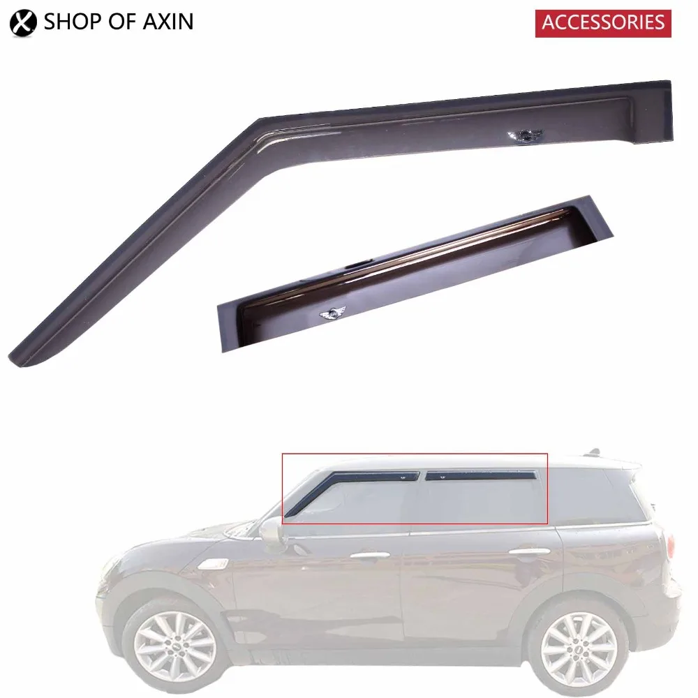 Sun / Rain Guards Acrylic Translucent smoky color For Mini cooper Countryman Hatchback Clubman