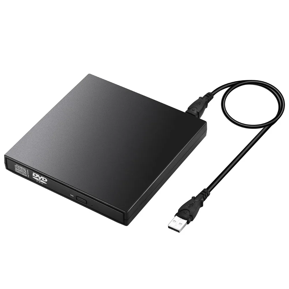 Buy VICTSING Black USB 2.0 CD RW Drives External DVD R Combo CD Burner Optical