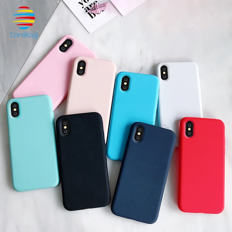 

Phone Case for iPhone 6 6s 7 8 Plus X XS Max XR 7Plus 8Plus 6Plus 6sPlus XSMax XR iX iXR iXS Gel TPU Cases Soft Silicone Cover