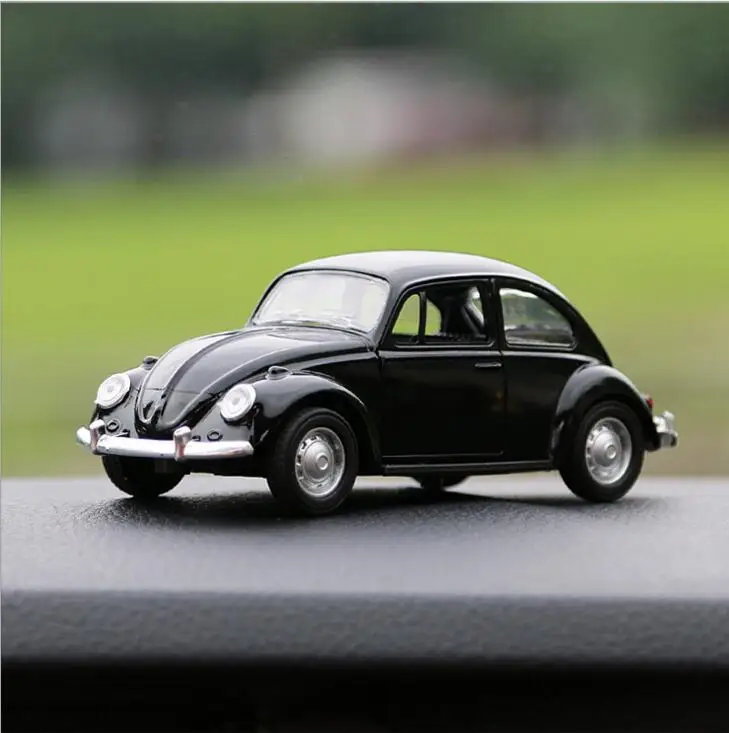 Сплав Ретро Винтаж старинный автомобиль Wecker VW автомобиля Volkswagen Beetle Свет Звук