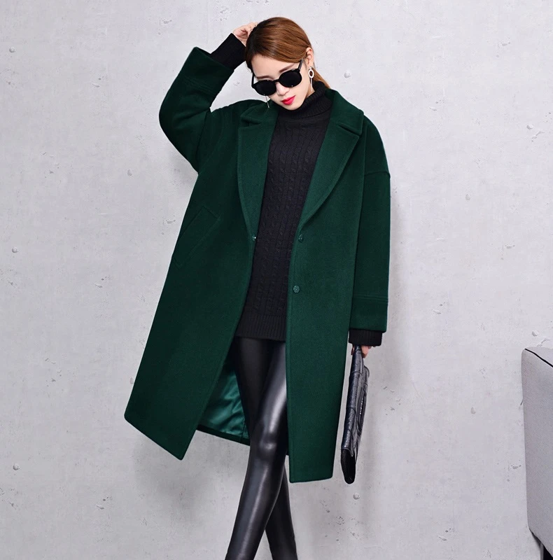 Popular Green Wool Coats Women-Buy Cheap Green Wool Coats