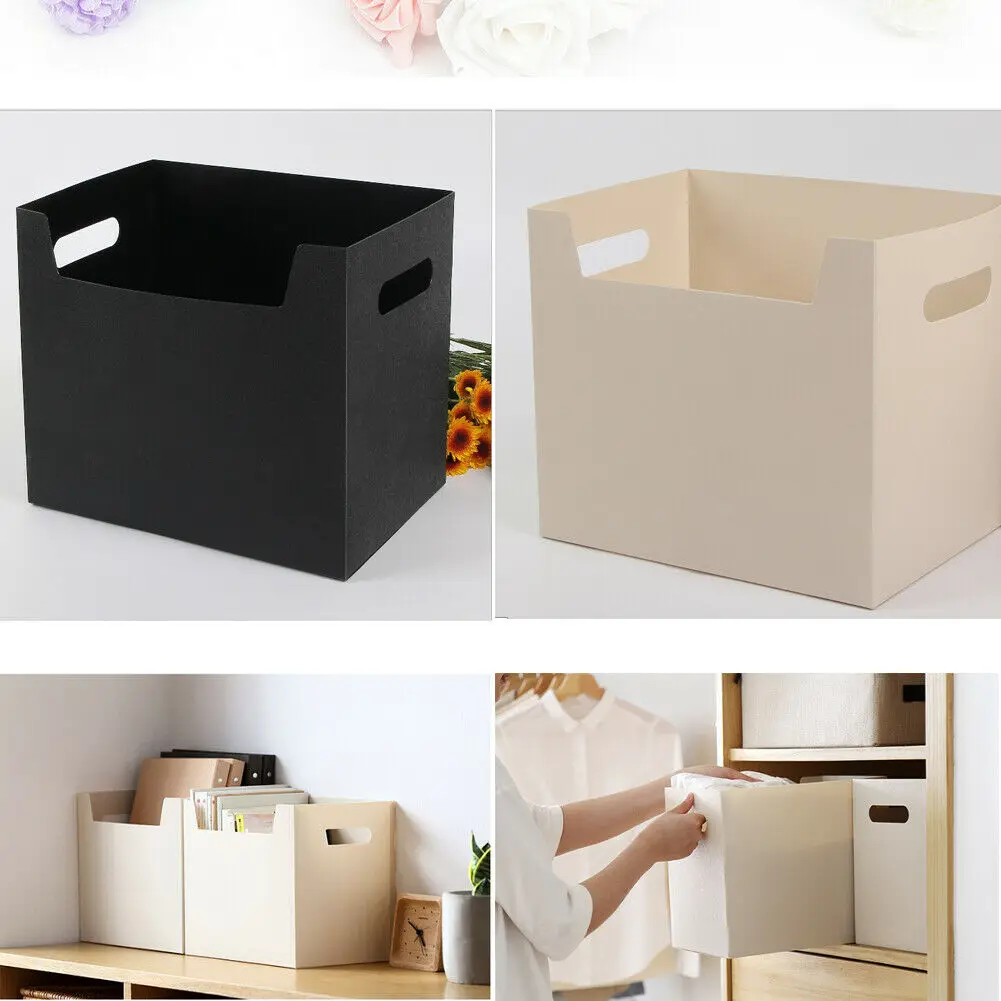 

Multipurpose Portable PP Books File Box Paper Holders Office Documents Desktop Large-capacity Organizer Kit
