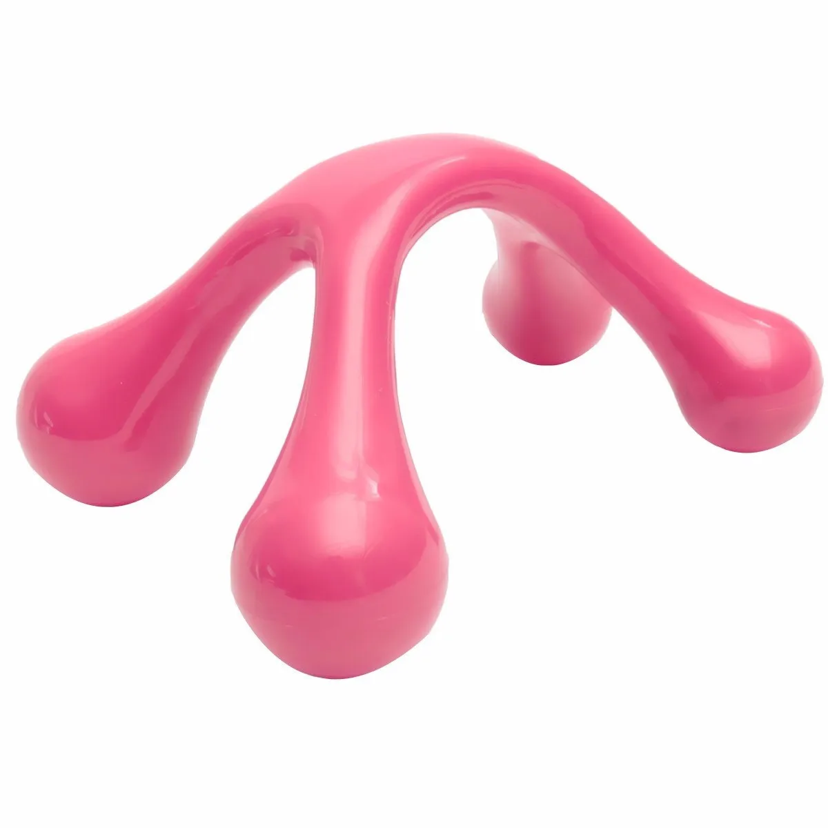 1pcs Portable ABS Handheld Massager Relieving Neck Abdomen Back Muscle Pain Therapy Health Care Tool
