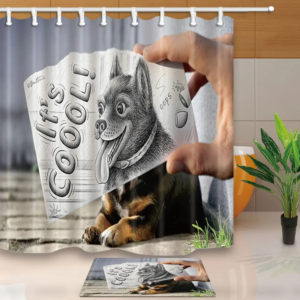 Buy It's Cool Dogs Polyester Waterproof Polyester