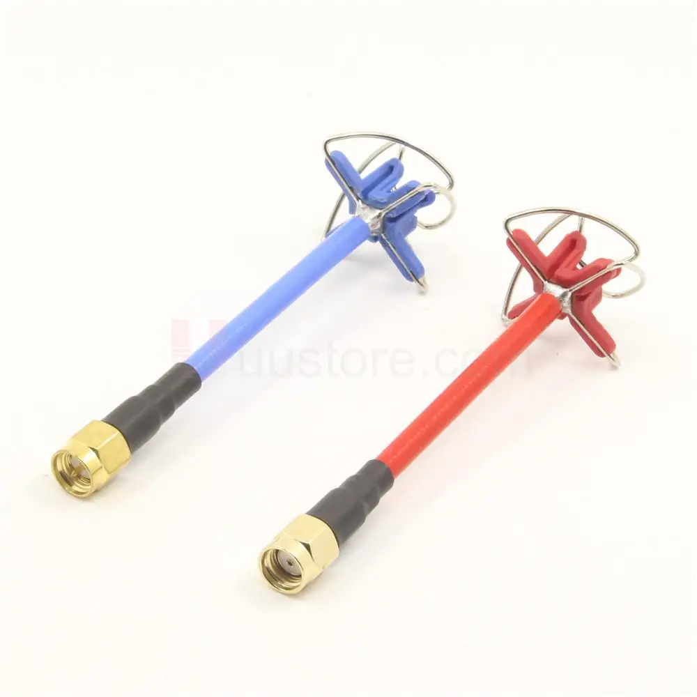 

1PCS 5.8GHz FPV 4 Leaf Clover AV Transmission RHCP For Aomway Video Transmitter Drone Tx