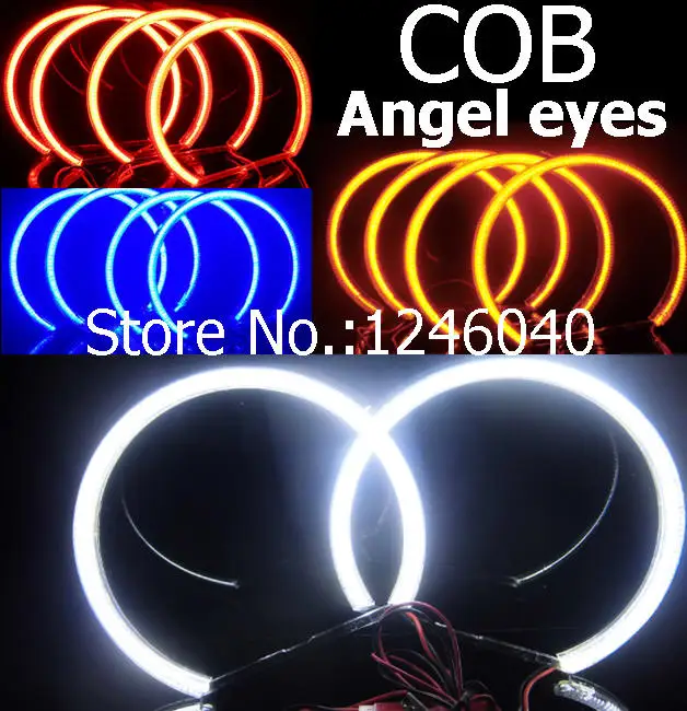 Комплект колец 4*131 мм COB для BMW E36 E38 E39 E46 купе 2 Двери Седан 4 двери 1992-2005 Lada Vaz BA3 |