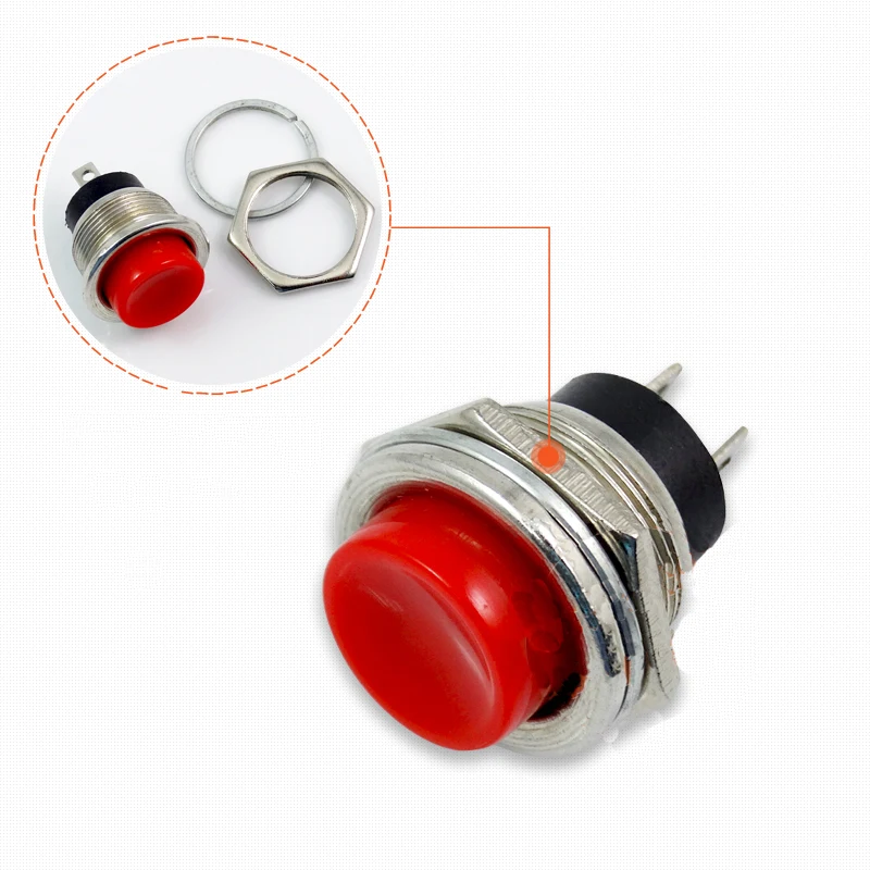Free shipping 100pc High quality 1 ON Self resetting switch button DS