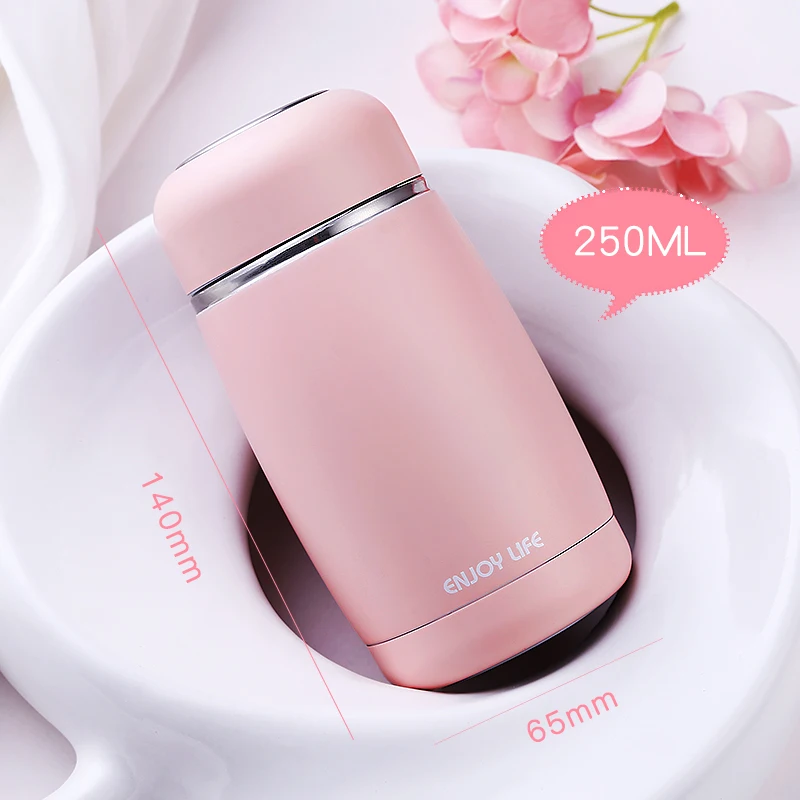

Water Bottle Mini 250ml Thermos Coffee Bottle Stainless Steel Vacuum Flasks Thermal Insulation Cup Flasks Thermos Cup Drinkware