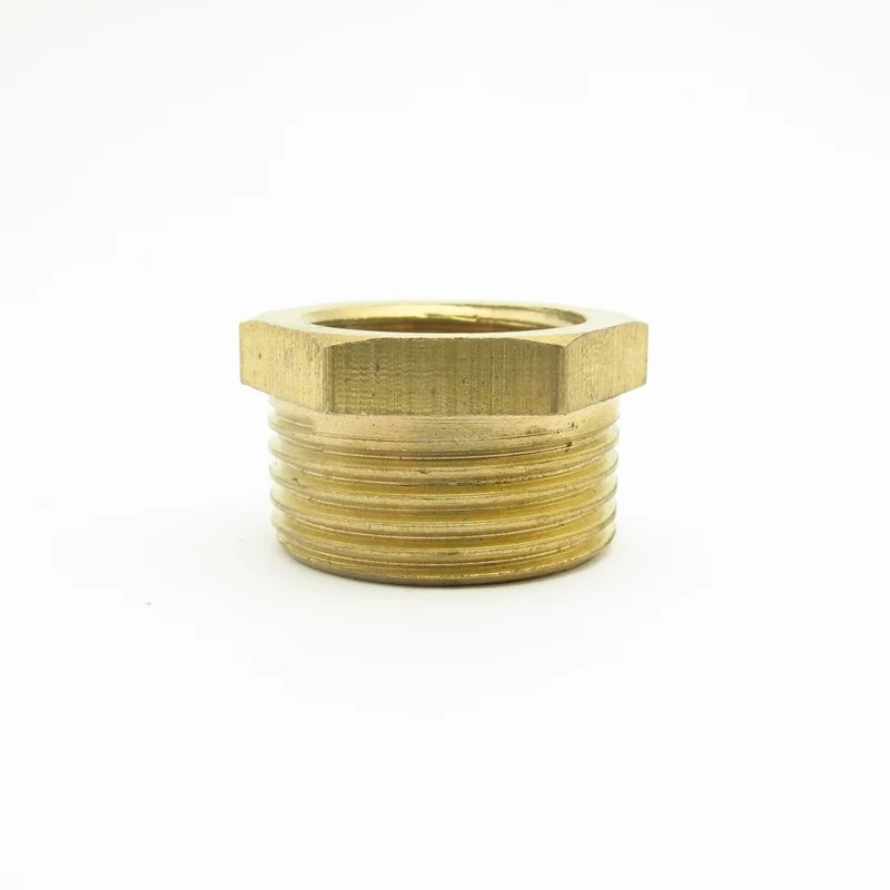 1/4 &quot3/8&quot 1/2 &quot3/4&quot NPT BSPT латунный редуктор с резьбой Папа мама втулка