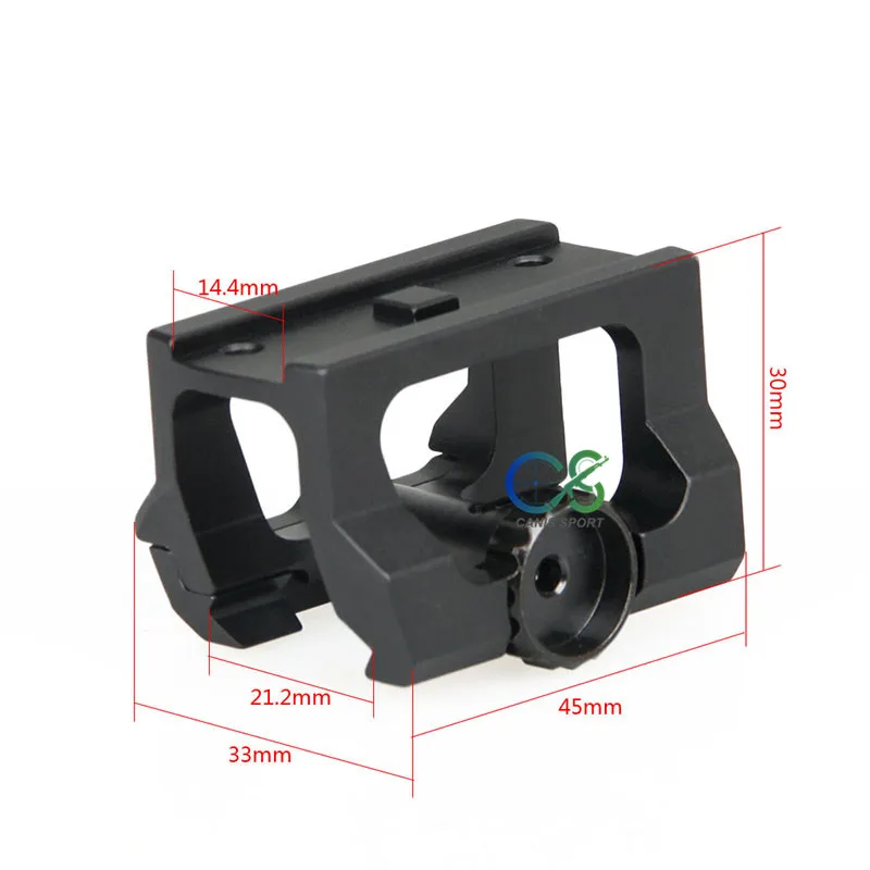 PPT Горячее тактическое крепление для прицела T2 Red Dot Sight подходит любого Пикатинни