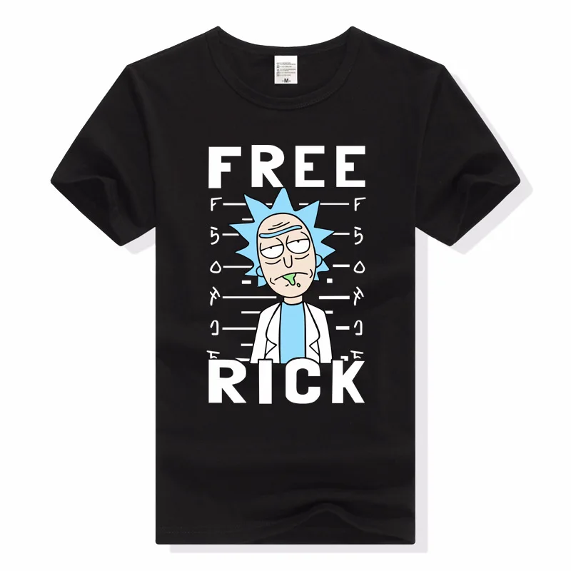 

Women rick and morty cartoon women lovers short Tshirt t shirt women cotton