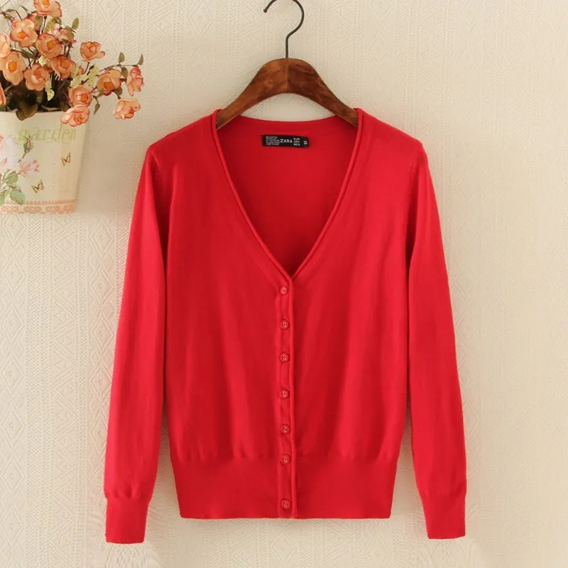 

Small Fragrant Clothes Small Air Conditioning Single Breasted Cardigans Early Autumn Double V-collar Women Knitted Thin Sweate