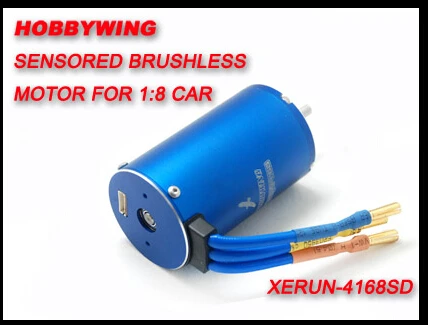 

Hobbywing XERUN 4168SD 2250KV sensored brushless motor for 1/8 rc car