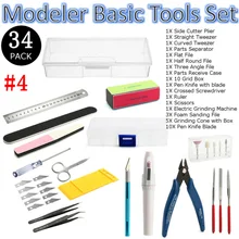 DIY Modeler основные инструменты Наборы для моделирования шлифовальный набор для ремесленничества для воина гундама