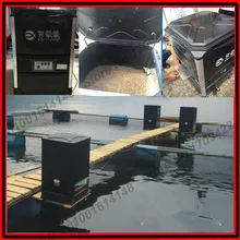 Горячая 80 кг Объем Автоматический пруд Фидер рыбы с таймером