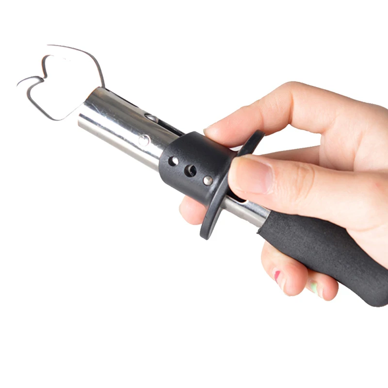 

Lowest Price 304 Stainless Steel Gun Fish Clamp Lip Tightening Fishing Trigger Gripper Accessory