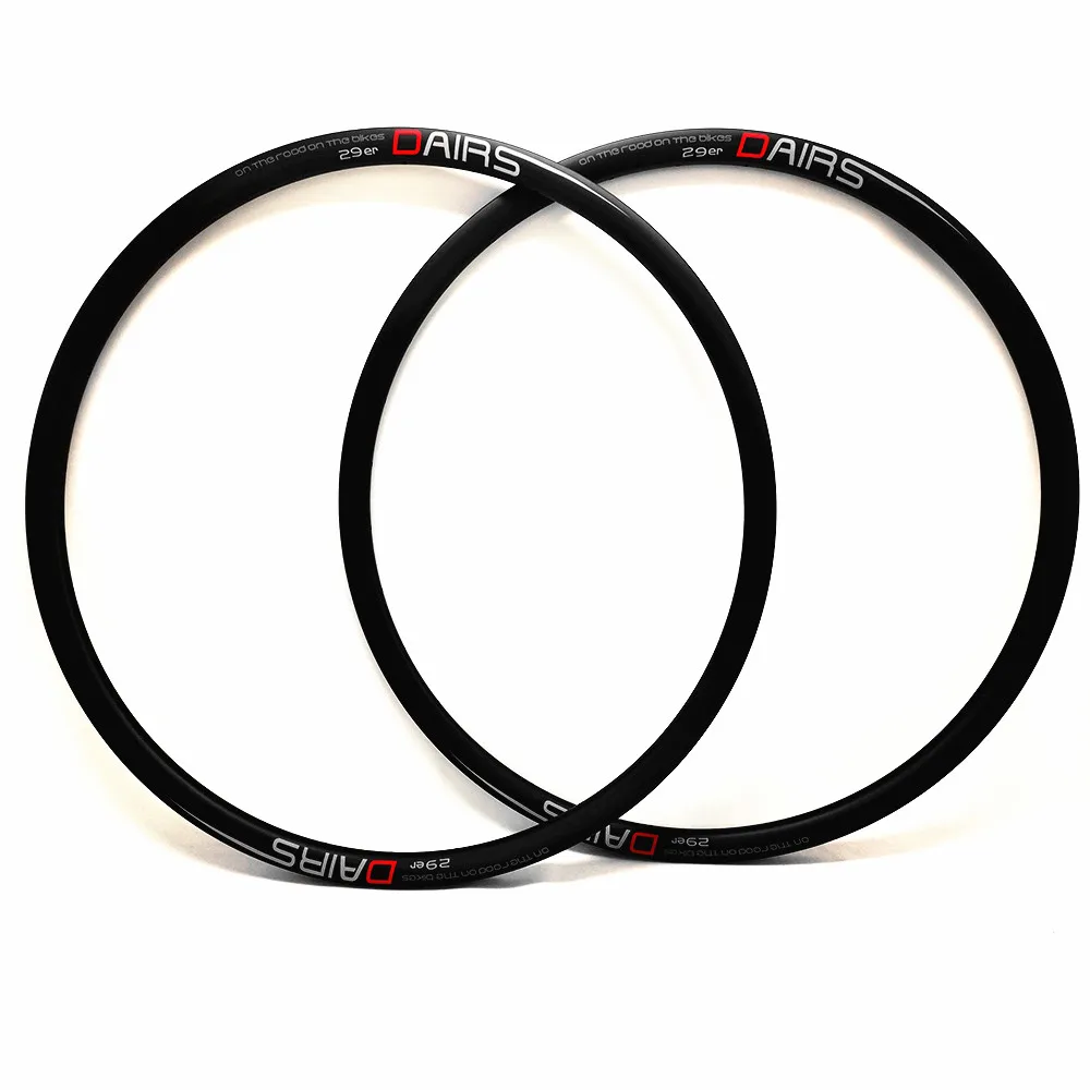 DAIRS 29er carbone vtt jantes disque mountai vélos jante XC 27x25mm tubeless ultraléger jante vtt disque vélo jantes 280g