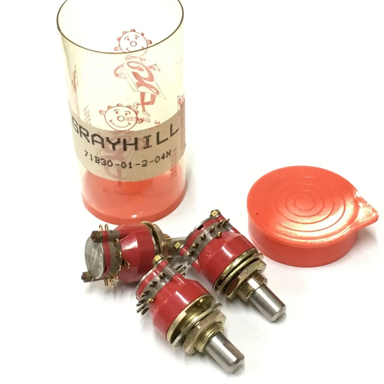 

Grayhill 71B30-01-2-04N 2 knife 12 line 4 gear Precision instrument rotating band switch