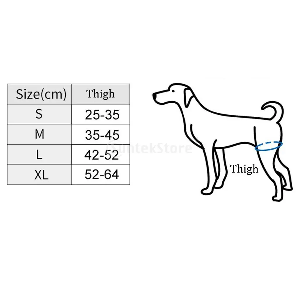 Pet Dog Hind Leg Auxiliary Belt Lift Harness Mobility Support Harness with Assist Sling for Old Injured Dogs