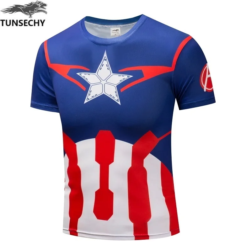 

2019 TUNSECHY man Hulk Batman Retro Spiderman Venom Ironman Superman Captain America Marvel T shirt Avengers Superhero T-shirts