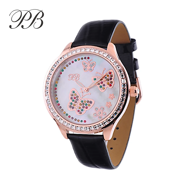 Buy Luxury Brand PB Watches Women Designer Retro Crystal Quartz Watch female