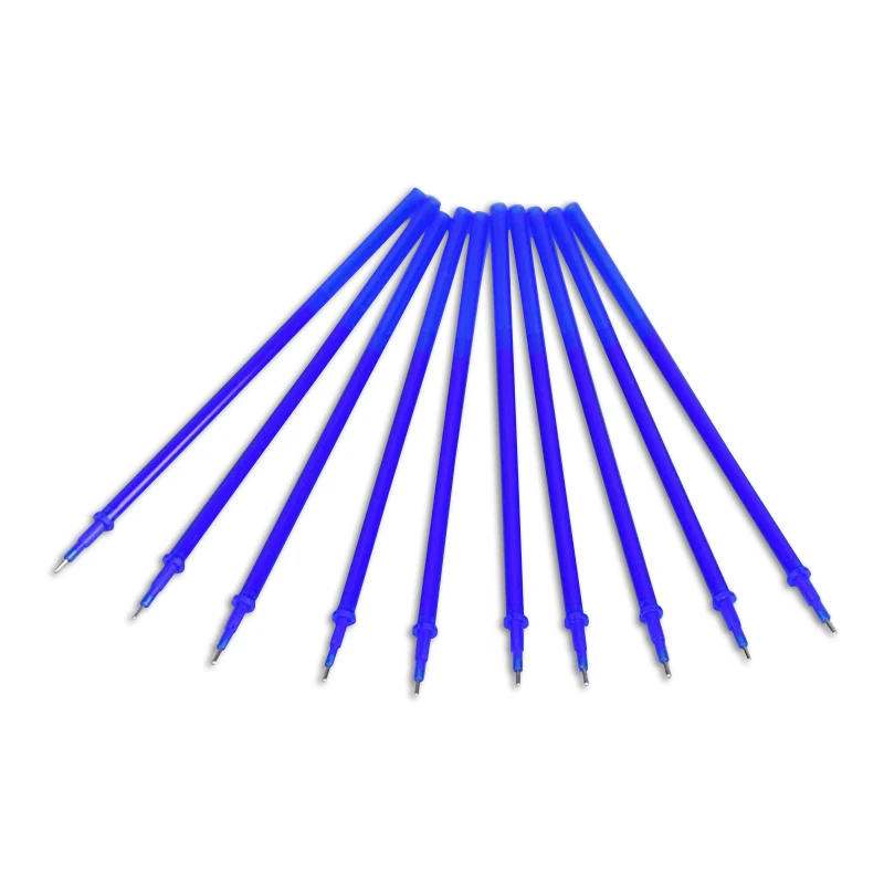 20 pcs/Set 0.38mm Blue/ BlackInk Erasable Gel Pen Refills Japanese
