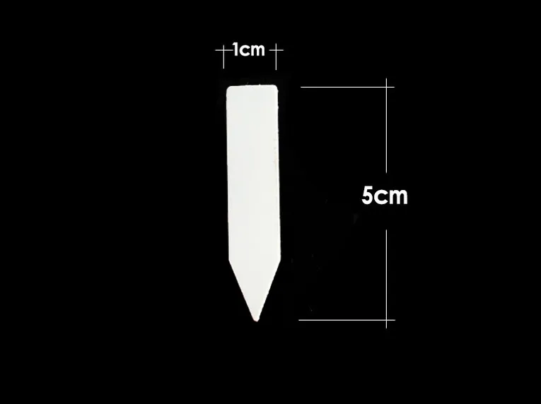 Mini Plastic Plant Seed Label 100Pcs Pot Marker Nursery Garden Stake Tags Tool,garden labels,flower plant labels,plant markers