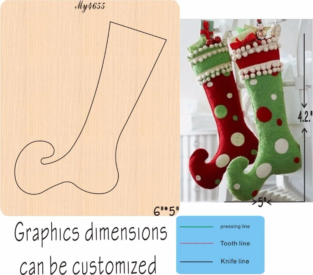 

Christmas gift Wooden die New Compatible MY The details are size mold, graphic size,