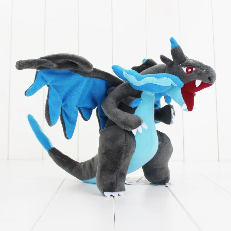 mega charizard x plush