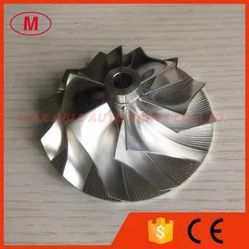 

K23/3LD 53.50/80.00mm 6+6 blades 5223-123-2005 Billet/milling/aluminum 2618 compressor wheel for 5222-988-3100