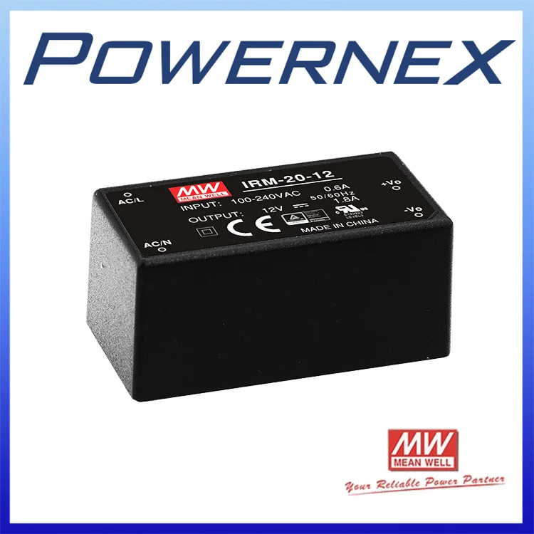 

[PowerNex] MEAN WELL original IRM-20-5 5v 4A meanwell IRM-20 5V 20W Single Output Encapsulated Type Switching Power Supply