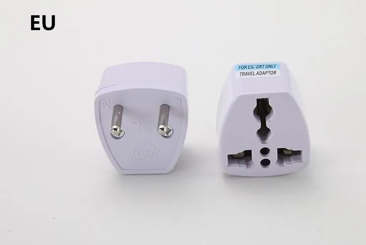 

1 pcs Universal EU AU US Plug Adapter European Australia United States Power Socket travel Converter Conversion white Plug