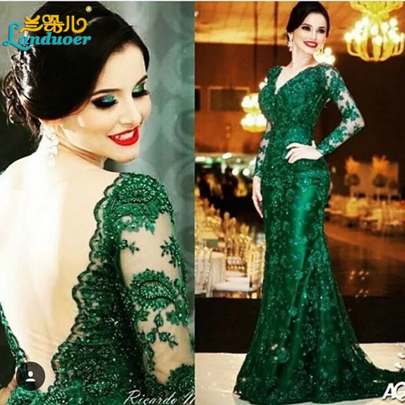 vestido de casamento verde esmeralda