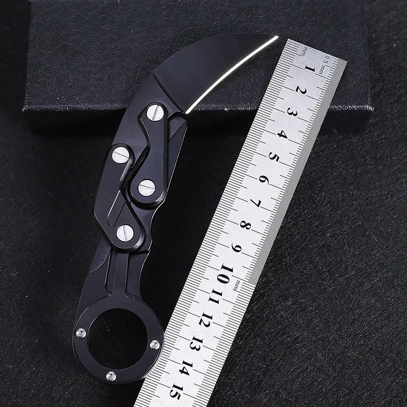 

New Camping outdoor survival folding Knives hunting CS GO Mechanical claw knife tactical portable mini rescue cutter tools