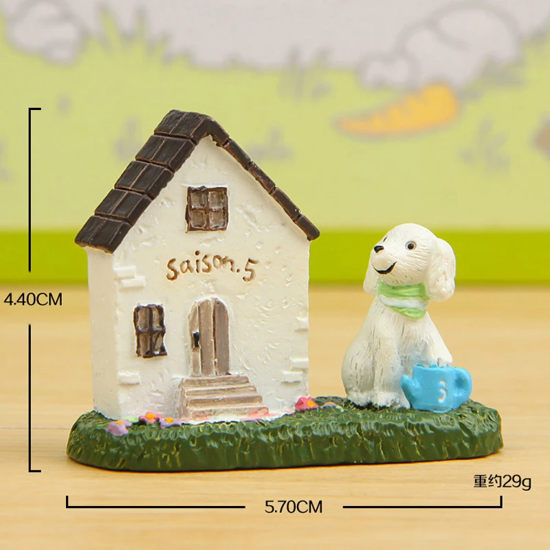 TAKARA TOMY Minimal ZOO Miniature Toy Dog House Fawn Walking Japan Kawaii Cute 
