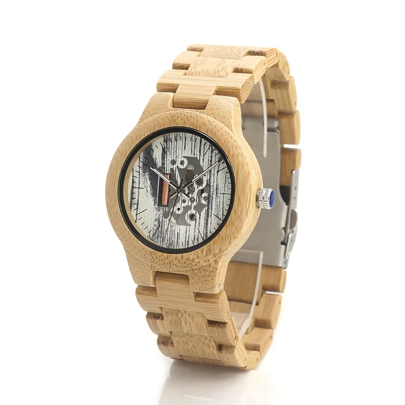 BOBO BIRD H18 Naturally Hypoallergenic Minimalism Luxury Simplicity Skeleton Bamboo font b Wooden b font font