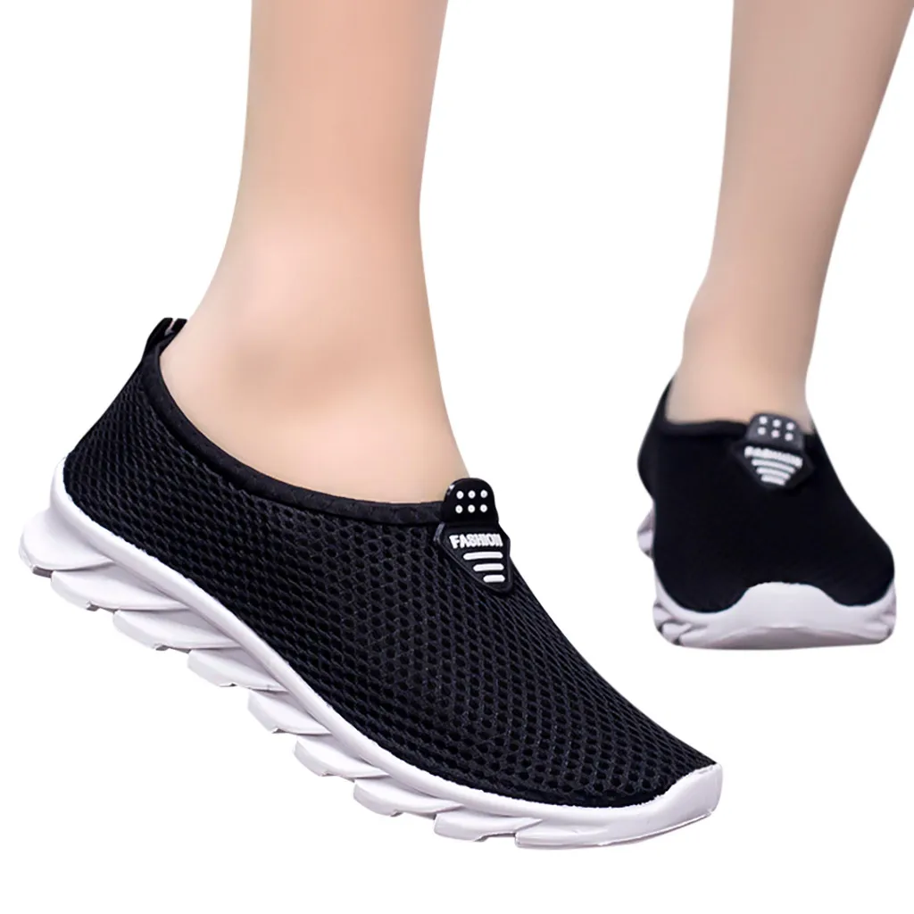 KANCOLLE Ladies Fashion Casual Leisure Breathable Sneakers Sport Walking Comfortable Athletic Outdoor Fitness Running Shoe 103#4